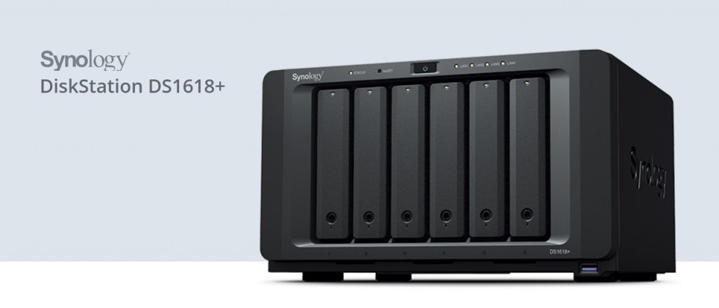 我要打十個！多功能NAS – Synology DS1618+